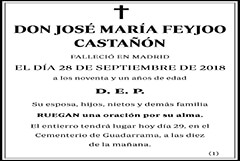 José Maria Feyjoo Castañón